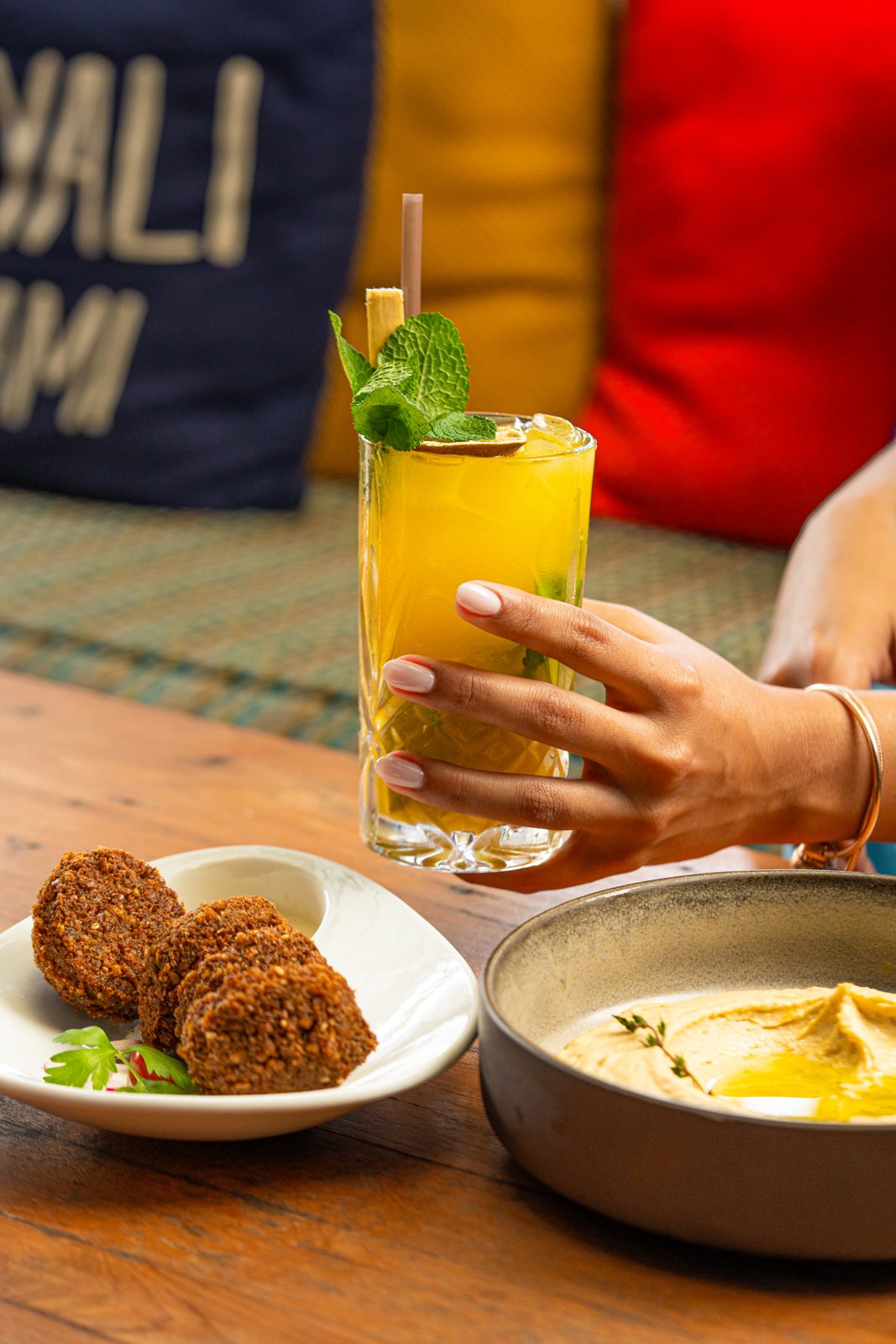 Layali Mojito at happy hour